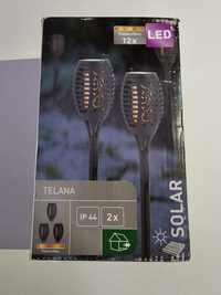Telana Solar Flame Torch Light 2pcs