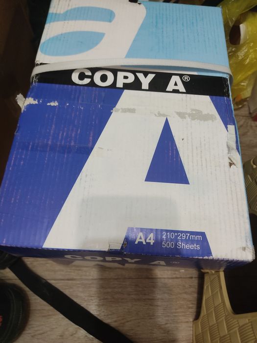 А 4 бумага ,500 шт 2100 т