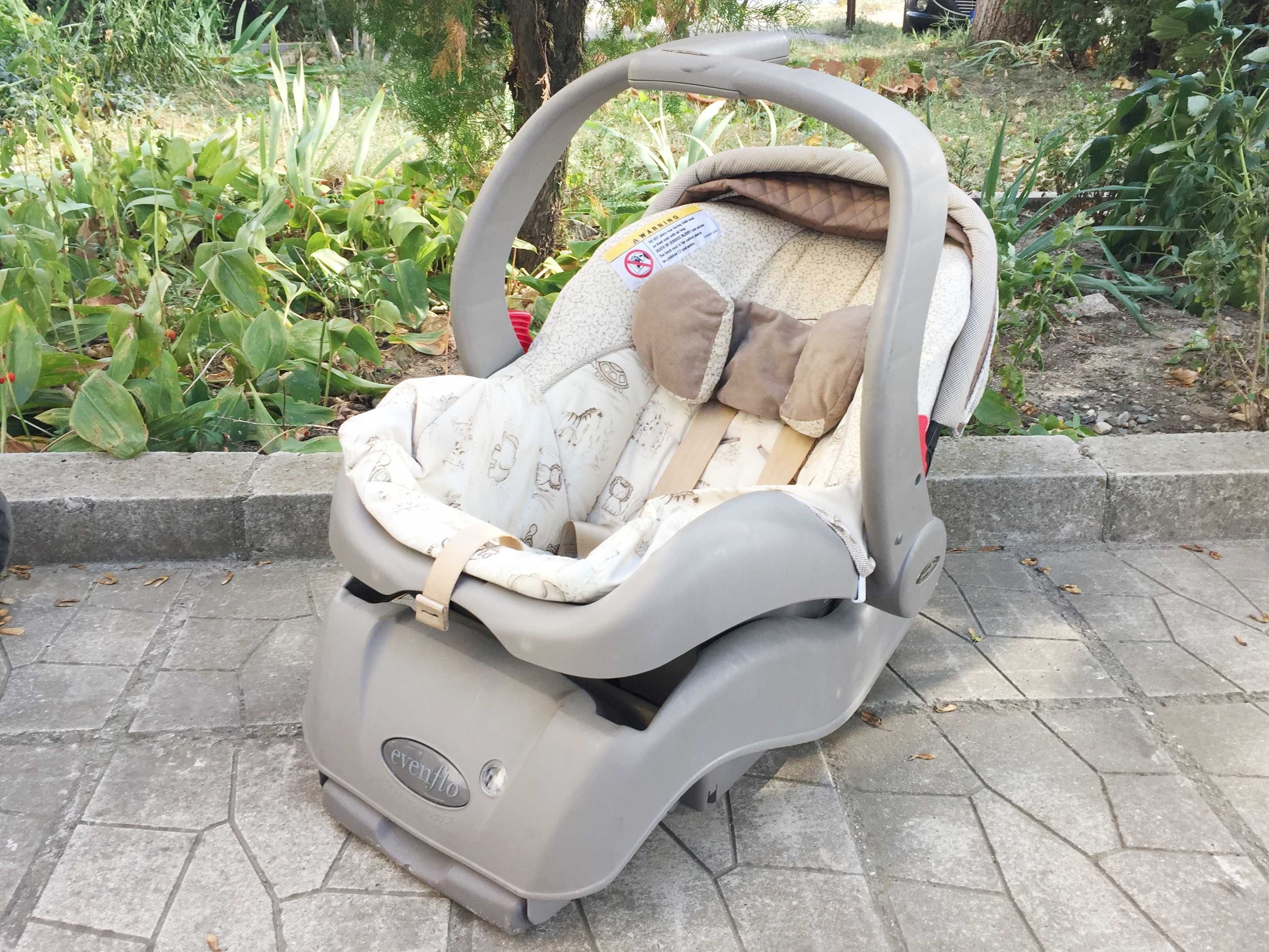Evenflo Aura USA Детска Бебешка Количка Столче за Kолa CarSeat 3до10кг