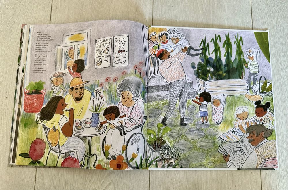 Secretul micilor grădinari, Lina Laurent, Nouă