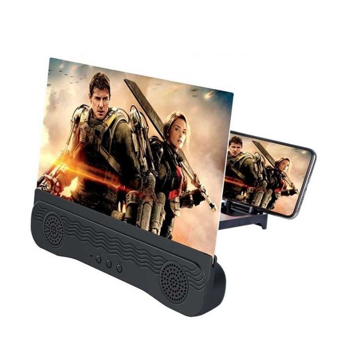 Увеличителен 12-инчов екран с двоен Bluetooth високоговорител