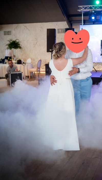 Rochie mireasa ivory impecabila