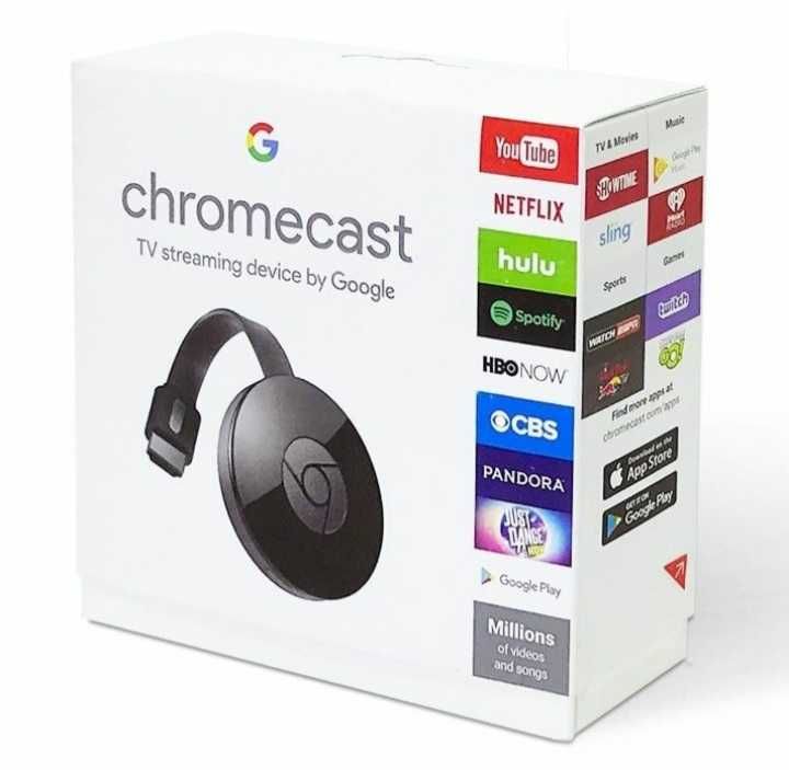 -90% Мултимедиен плеър Google Chromecast за телевизор SmartTV тв бокс