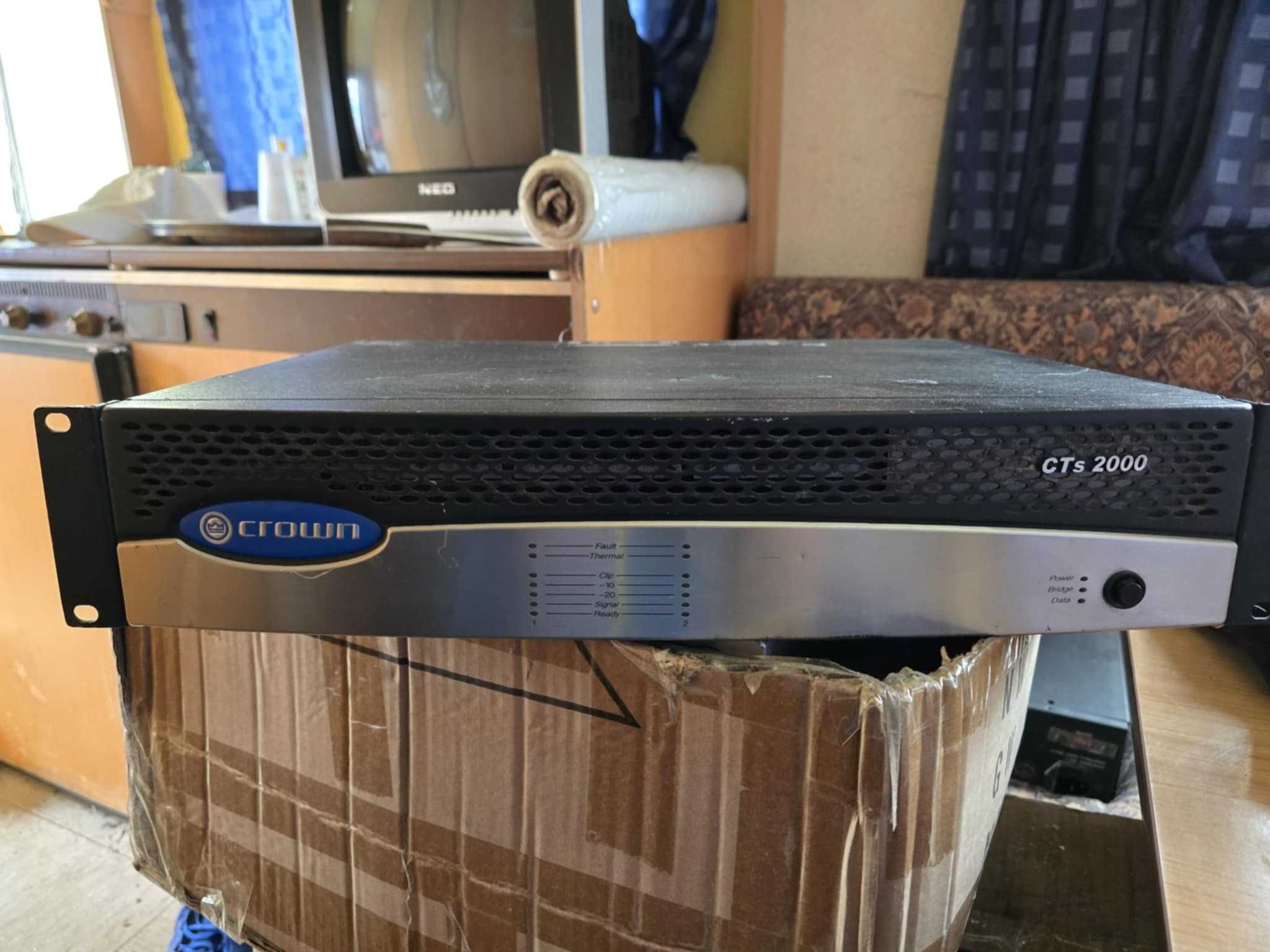 Усилвател Crown CTs 2000 AMPLIFIER