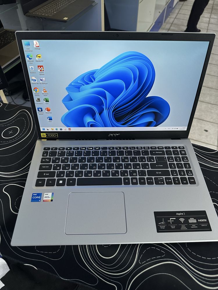 Acer Core i5-1135G7 ОЗУ-8ГБ ССД-512ГБ как новый цикл 18 без единой цар