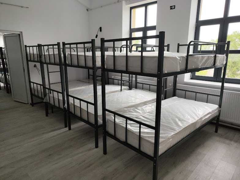 Ofertă! Paturi metalice etajate la preț redus – în stoc!