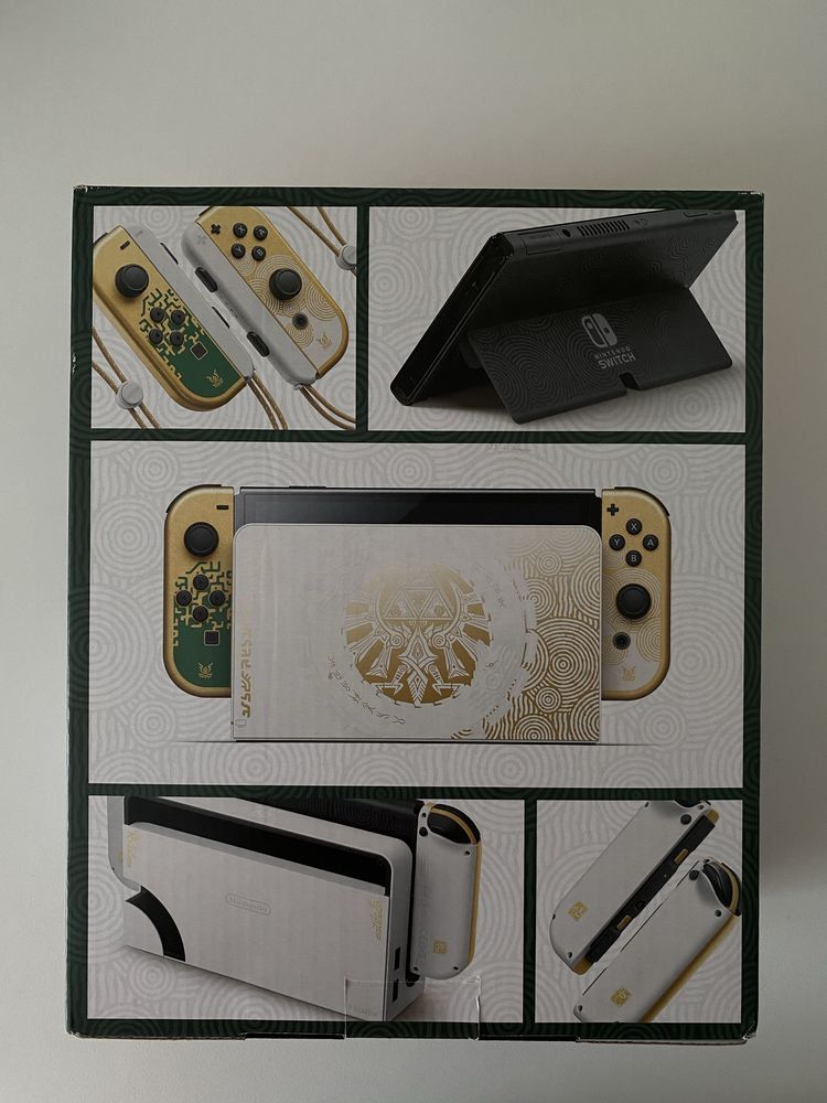 Продам новый Nintendo switch oled The Legend of Zelda Edition