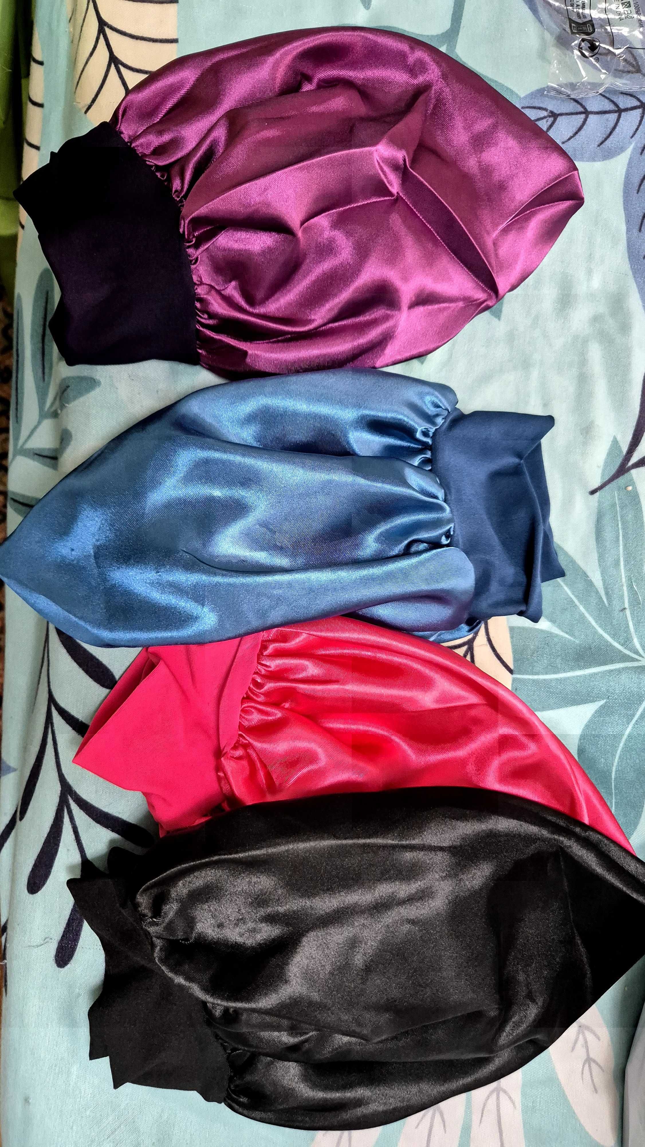 Bonete satin pt par