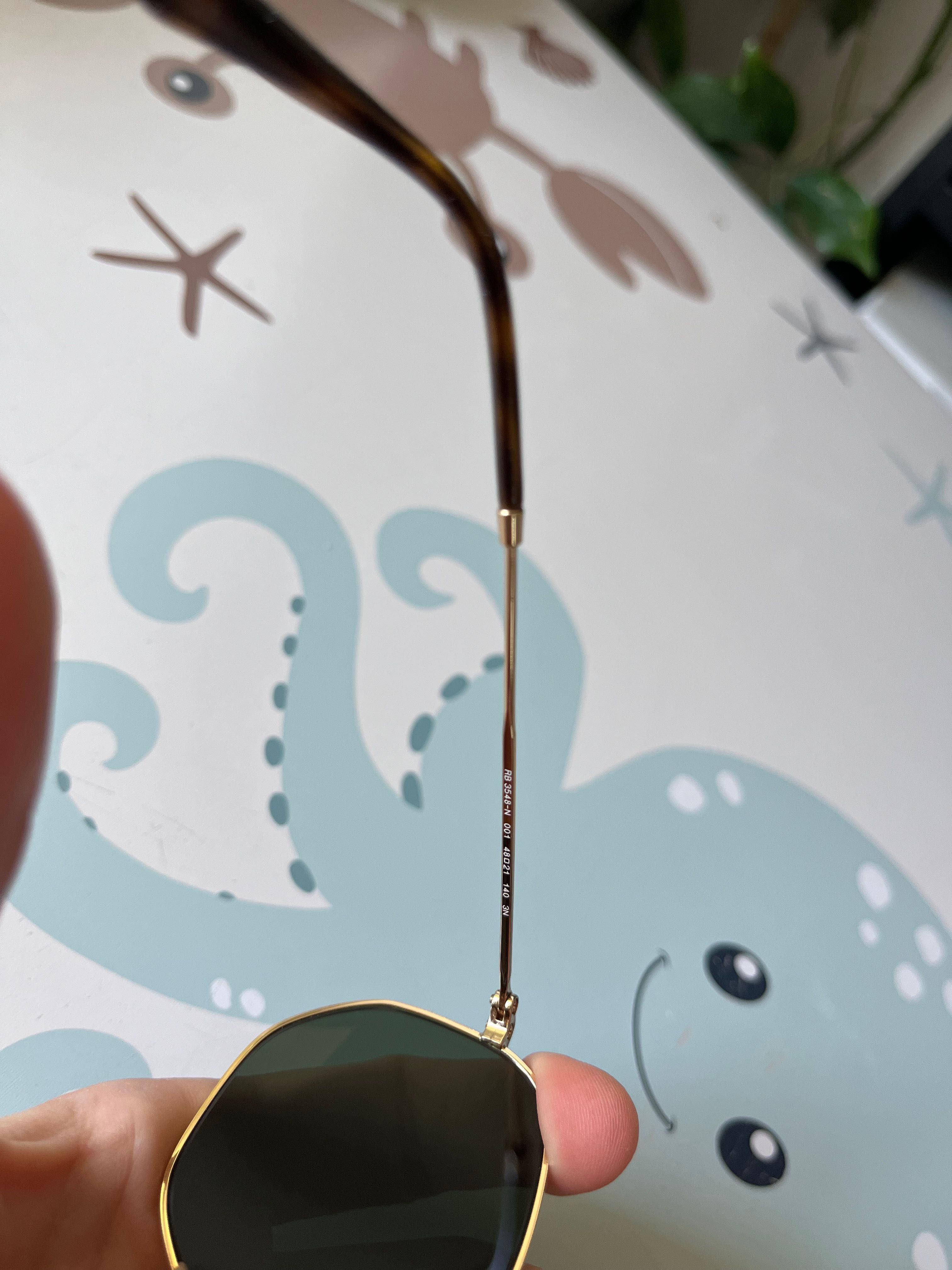 Ray ban hexagonal слънчеви очила