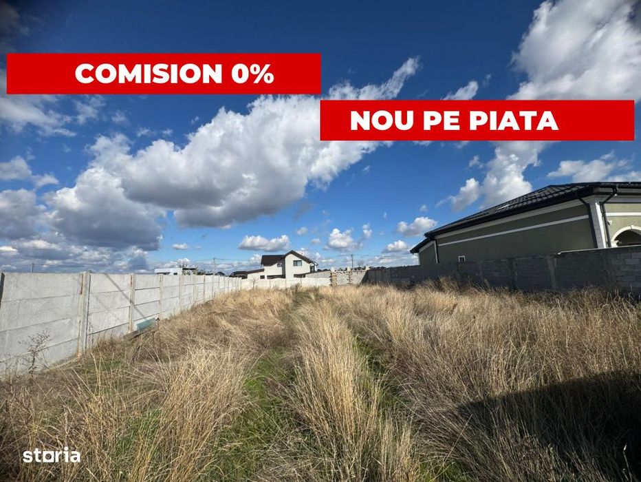 Teren intravilan 593mp, intre case, Aleea 12 Aviatorilor