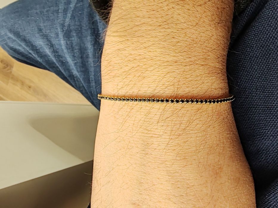 Brățară tennis unisex Aur 14k Gr 2,81 cod unic 865