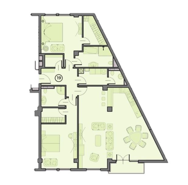Продава се Тристаен апартамент в София, Манастирски ливади - 3 кв.м за 119163 €/кв.м - Снимка #2