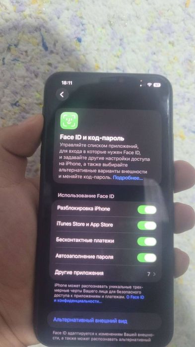 Iphone 11 pro max ideal holatda