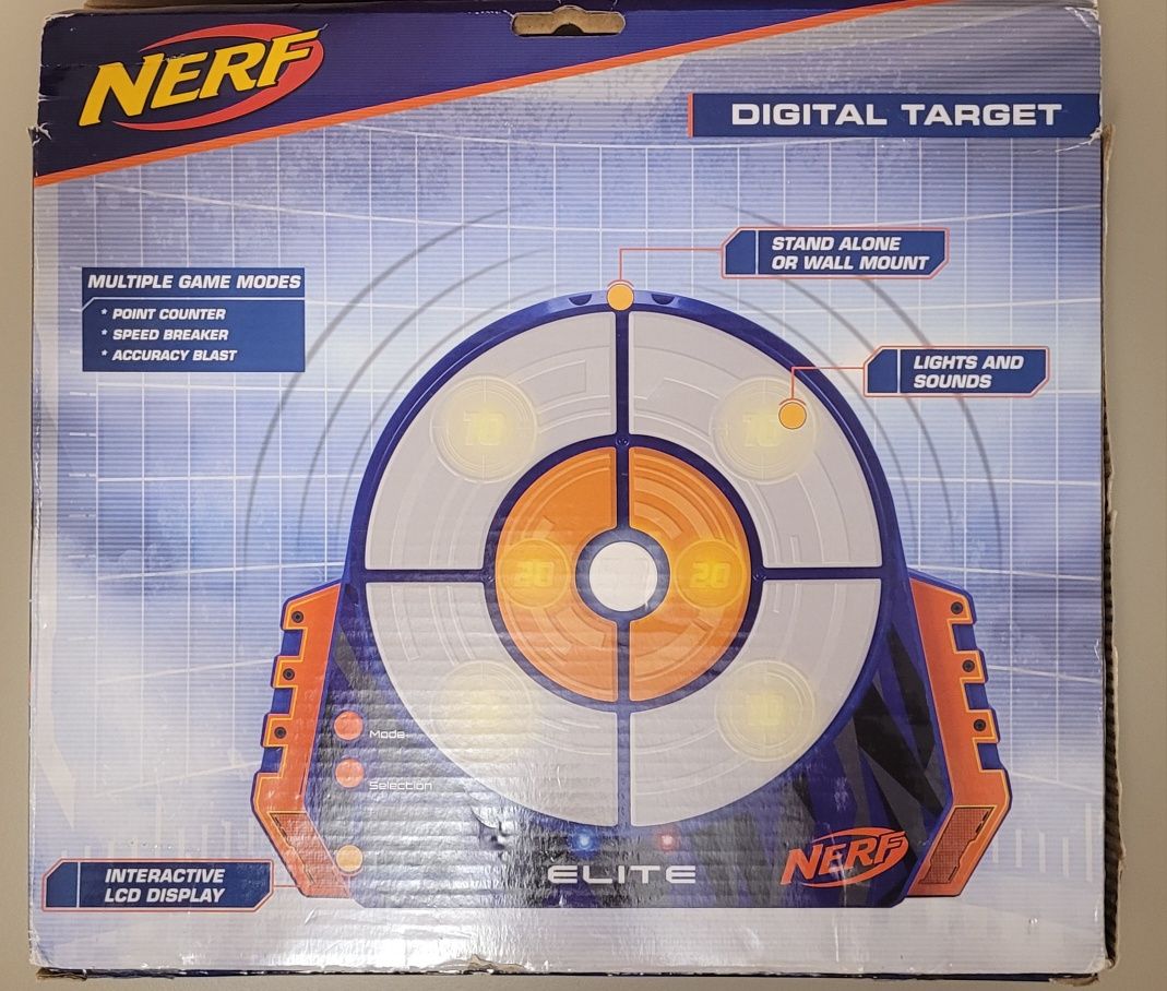 Nerf ultra select и цифрова мишена nerf elite