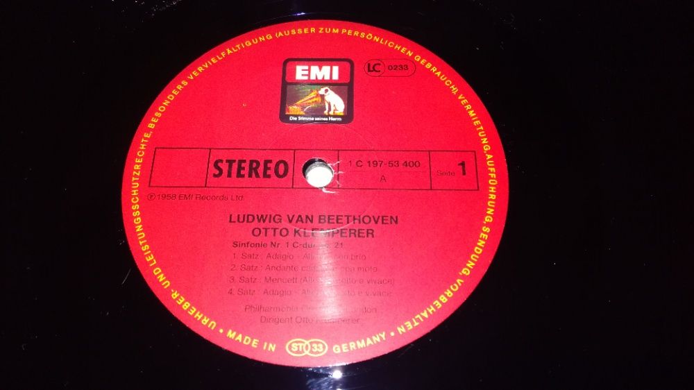 Vinil/vinyl - Beethoven - Otto Klemperer - 1958-1968 - EMI - Box 20 LP