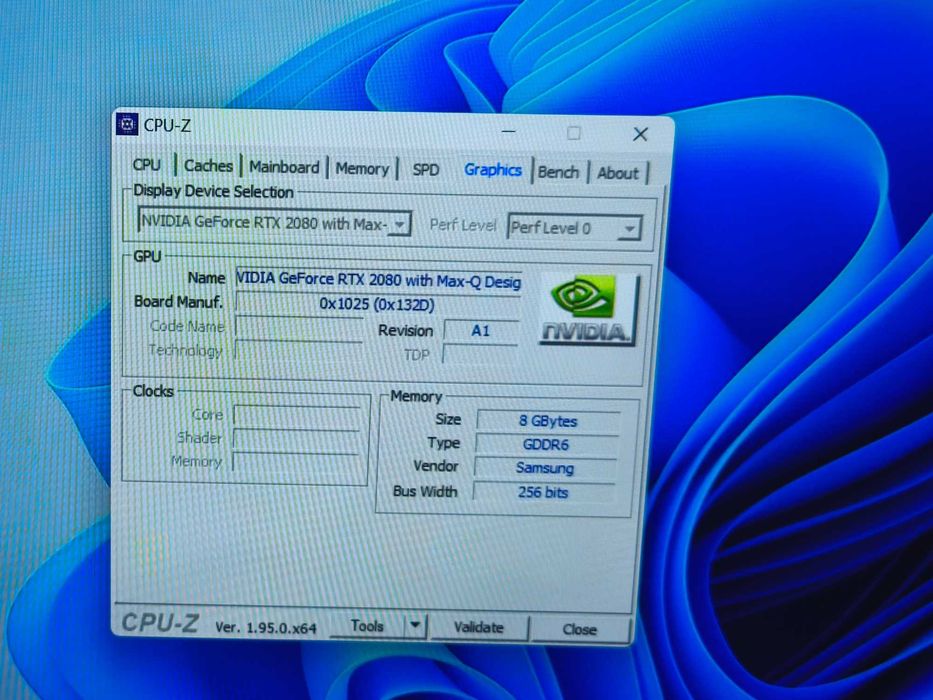 Laptop gaming Acer triton 500 i7 9750H RTX 2080 16gb ram ssd 512gb