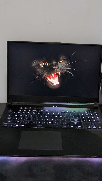 Asus Rog Strix Scar 17 high end rtx 3080 16 vram 32gb ram