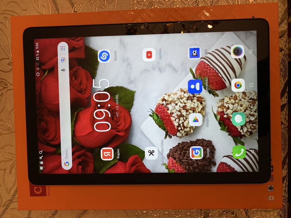 C idea 10 Smart Tablet PC 5G LTE planshet yangi xech qanaqa aybi yo’q.