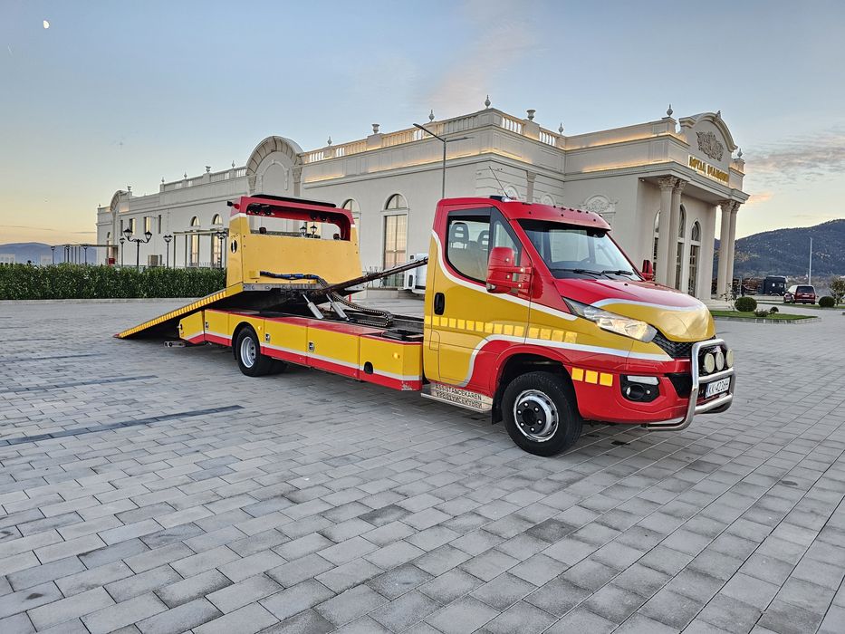 Iveco daily 72c17 , autoplatforma platforma hidraulică , mercedes
