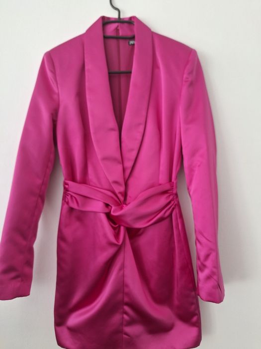 Rochie noua, Zara,roz pink,mărime xs