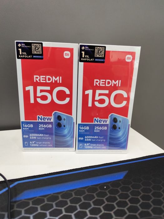 Redmi 15C 256gb arzon