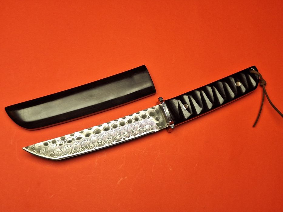 Японски нож от дамаска стомана 67 слоя и VG-10 Tanto