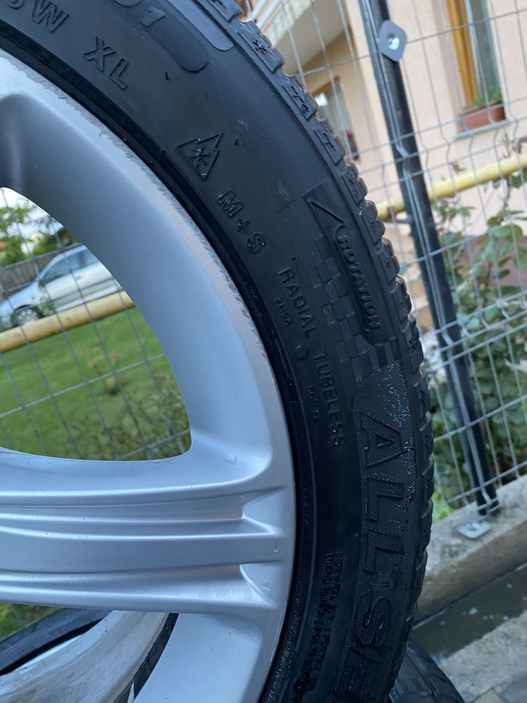 Jante BMW Seria 1 E87  R17 +Cauciucuri M+S 225/50 R17