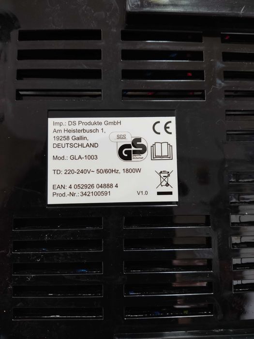 Friteuza cu aer cald GourmetMaxx, Digital, 12 l