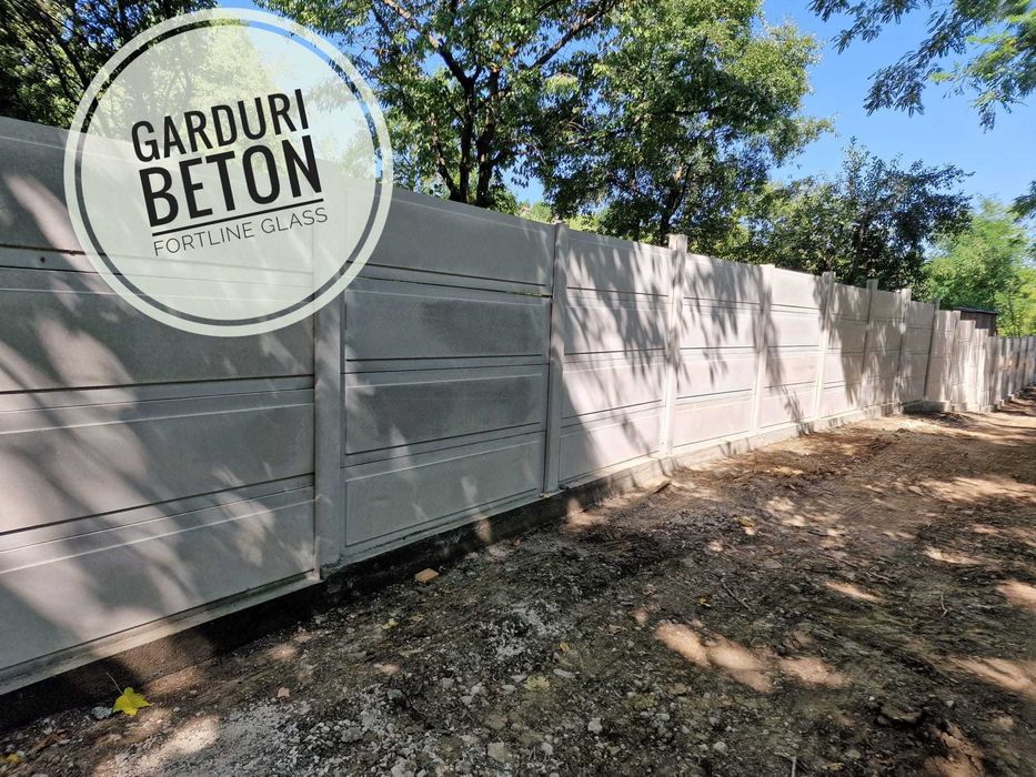 Gard placi beton