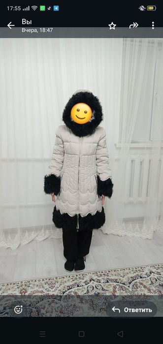 Куртка зимняя новая