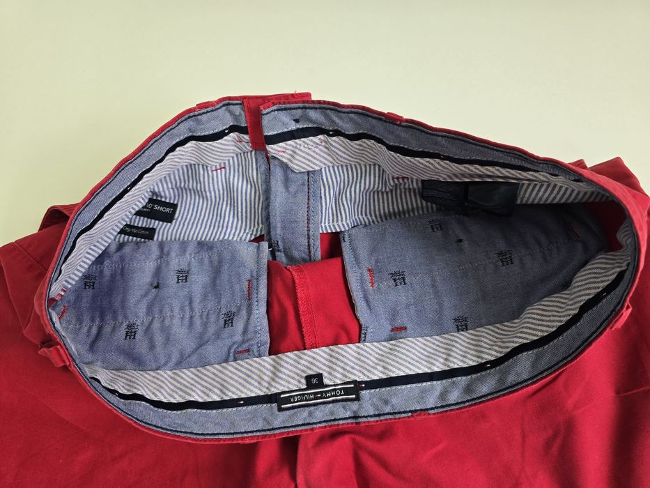 Pantaloni originali Tommy Hilfiger marimea 36 bumbac organic