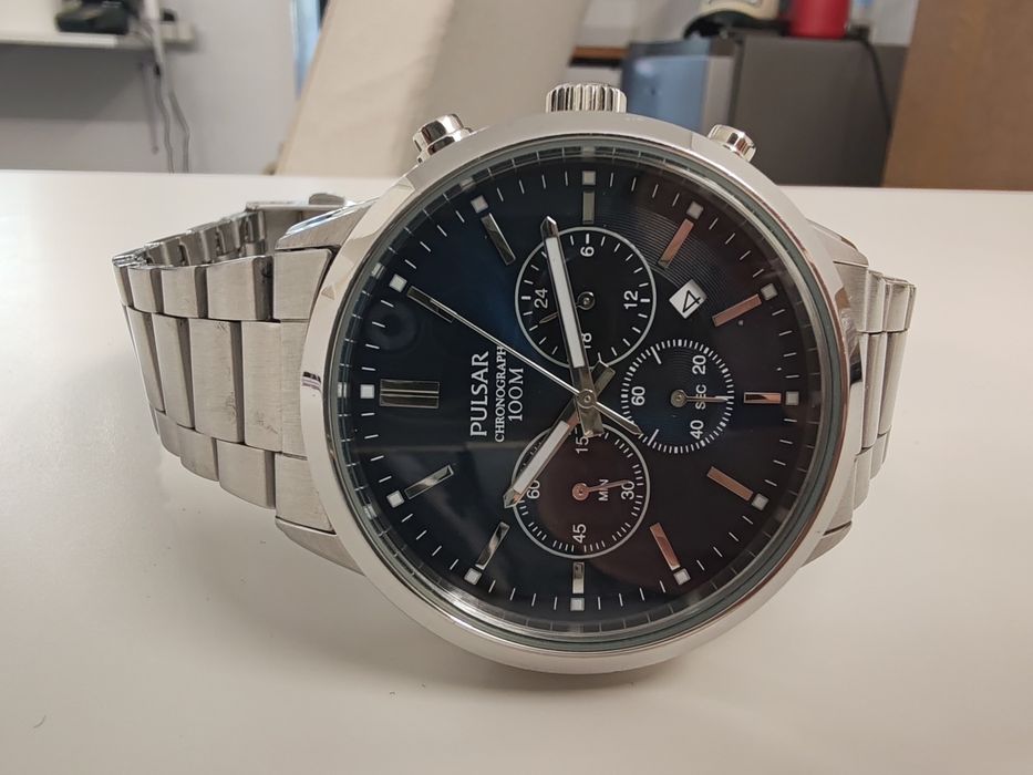 Ceas pulsar cronograf Quartz cod unic 556