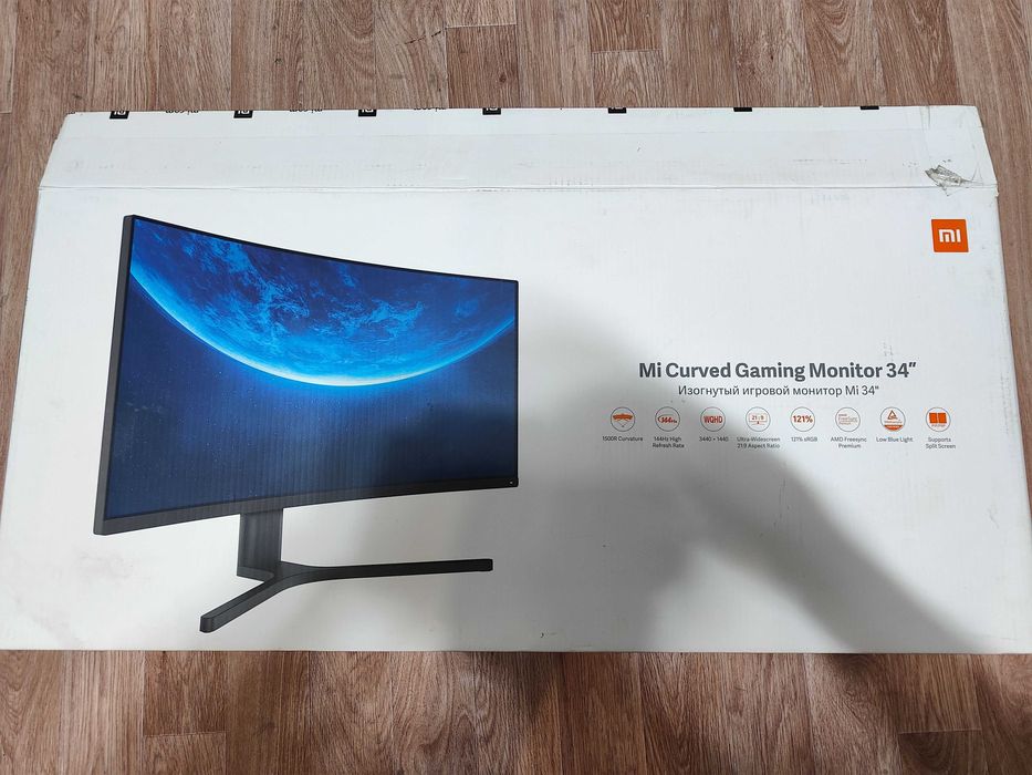 Ультраширокий монитор Xiaomi Mi Curved Gaming Monitor 34 дюйма
