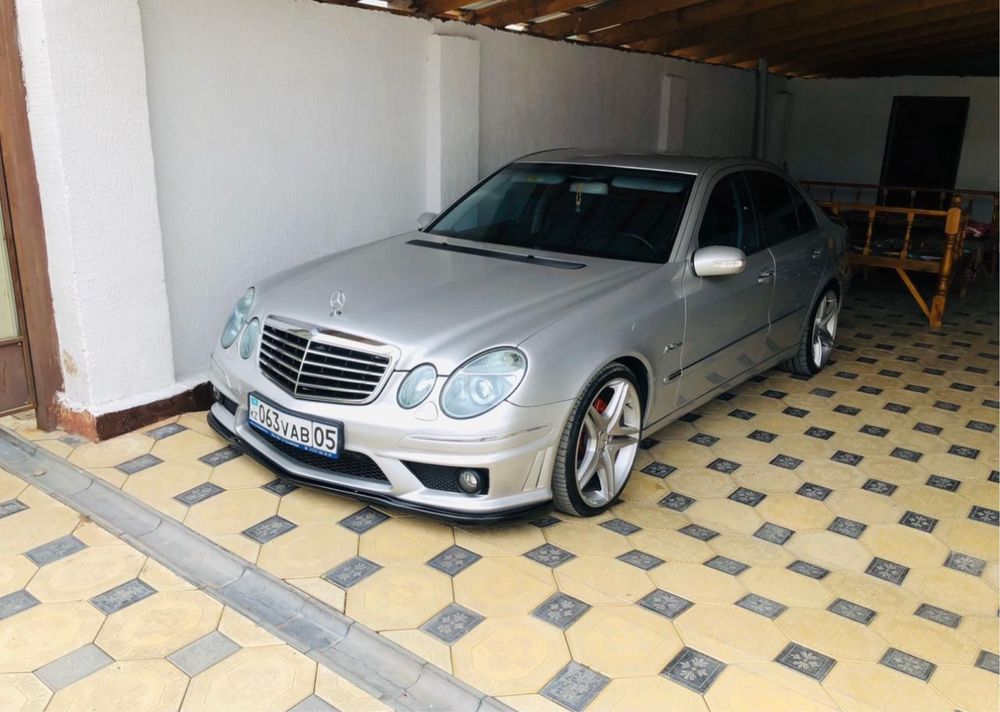 W211 Бампер передний задний диффузор губа спойлер пороги