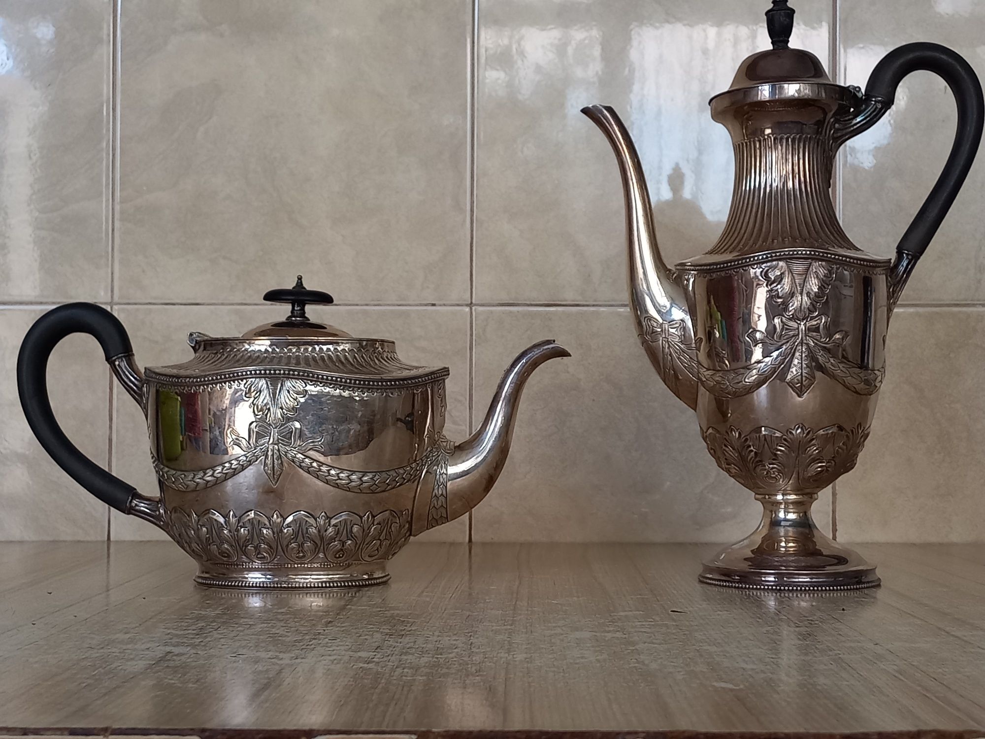 Ceainic din argint original din Londra