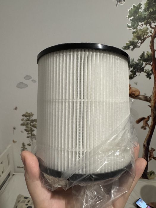 Filtru de aer purificator de aer Acekool nou alb