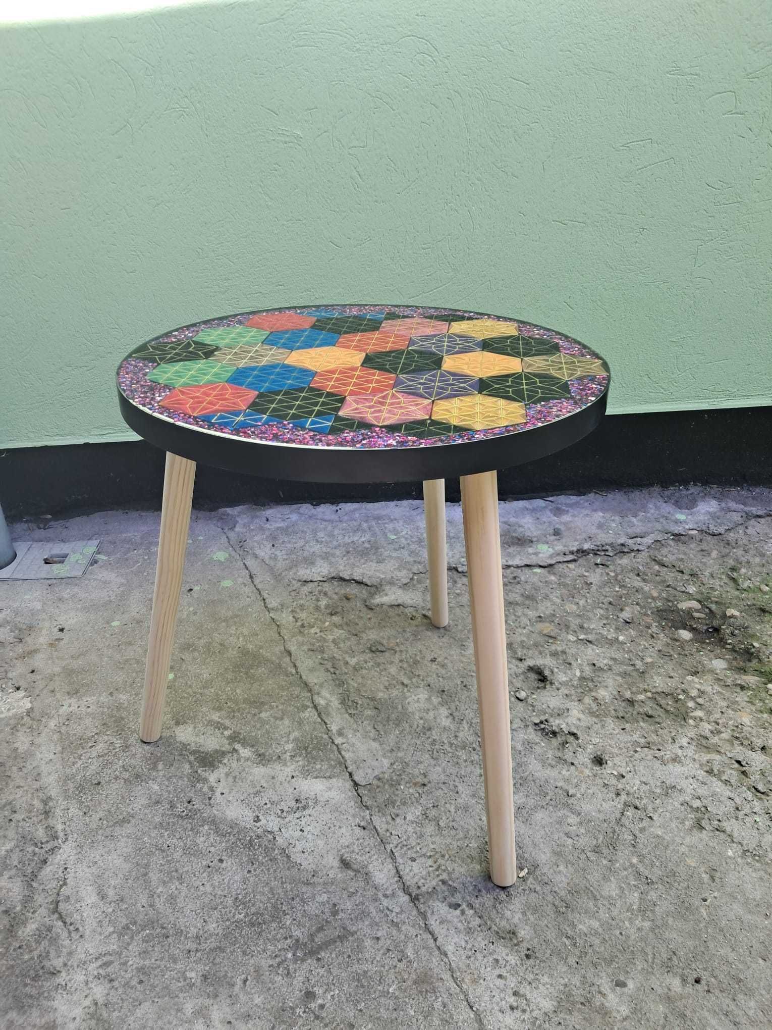 masute de cafea rasina epoxidica