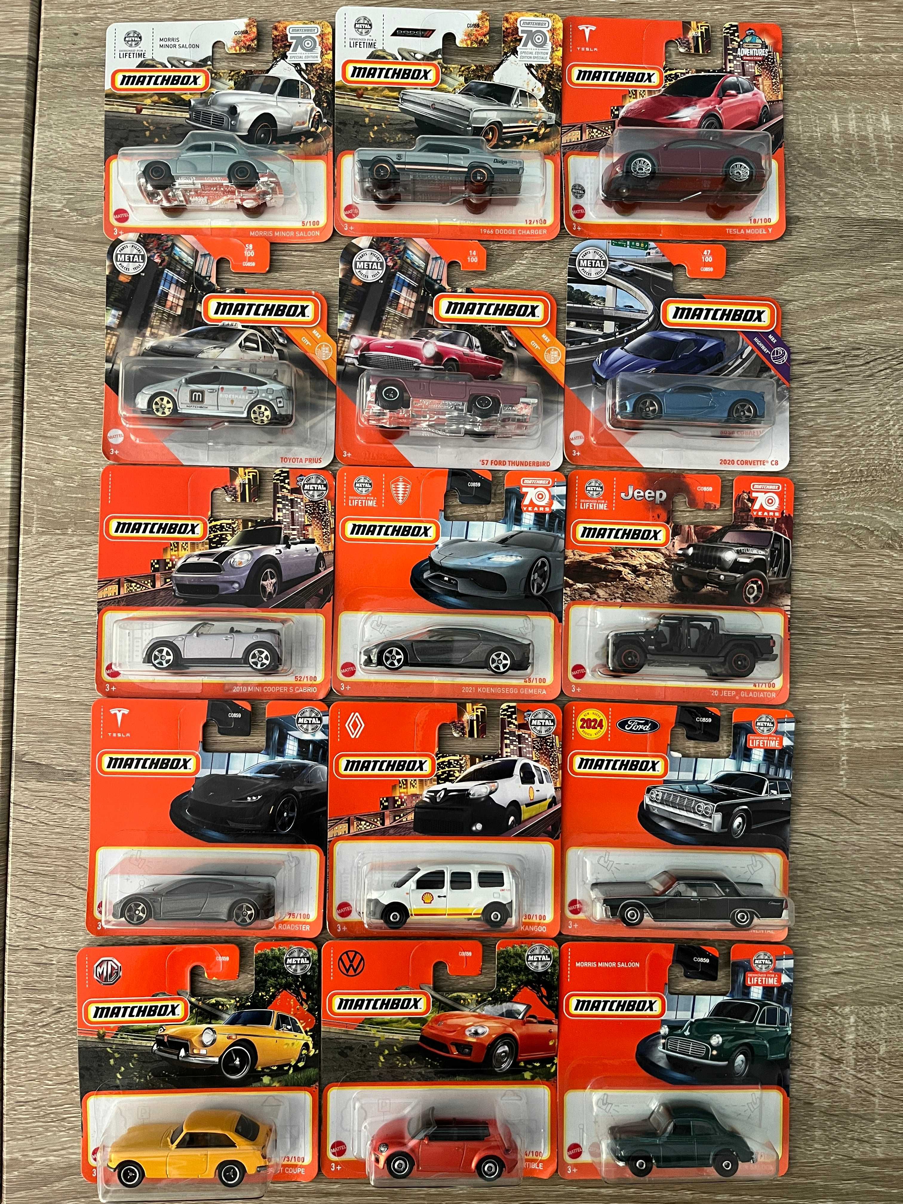 Метални колички Matchbox и Welly