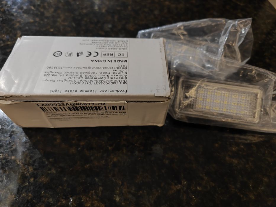 Плафони за заден номер  Audi