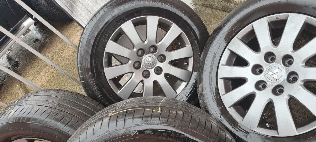 18ц джанти с гуми за мицобиши паджеро l200 l3oo..