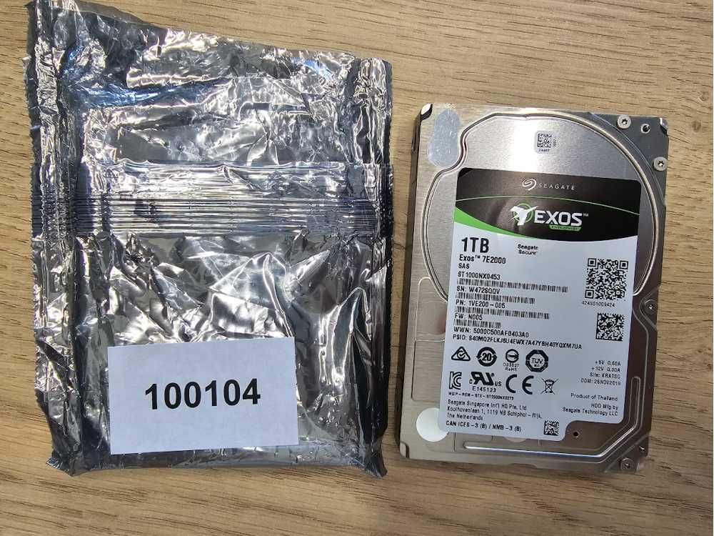 Хард диск Seagate Exos 7E2000 ST1000NX0453 - 1 TB - 2.5" - 7200 rpm