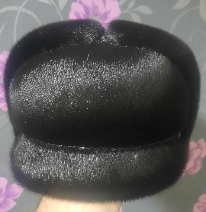 Мужская шапка из НЕРПЫ.