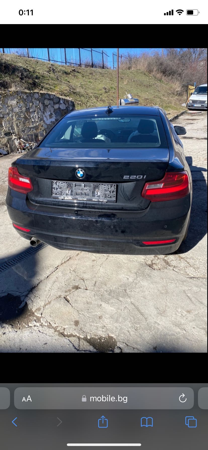 Bmw f22 2.0i на части