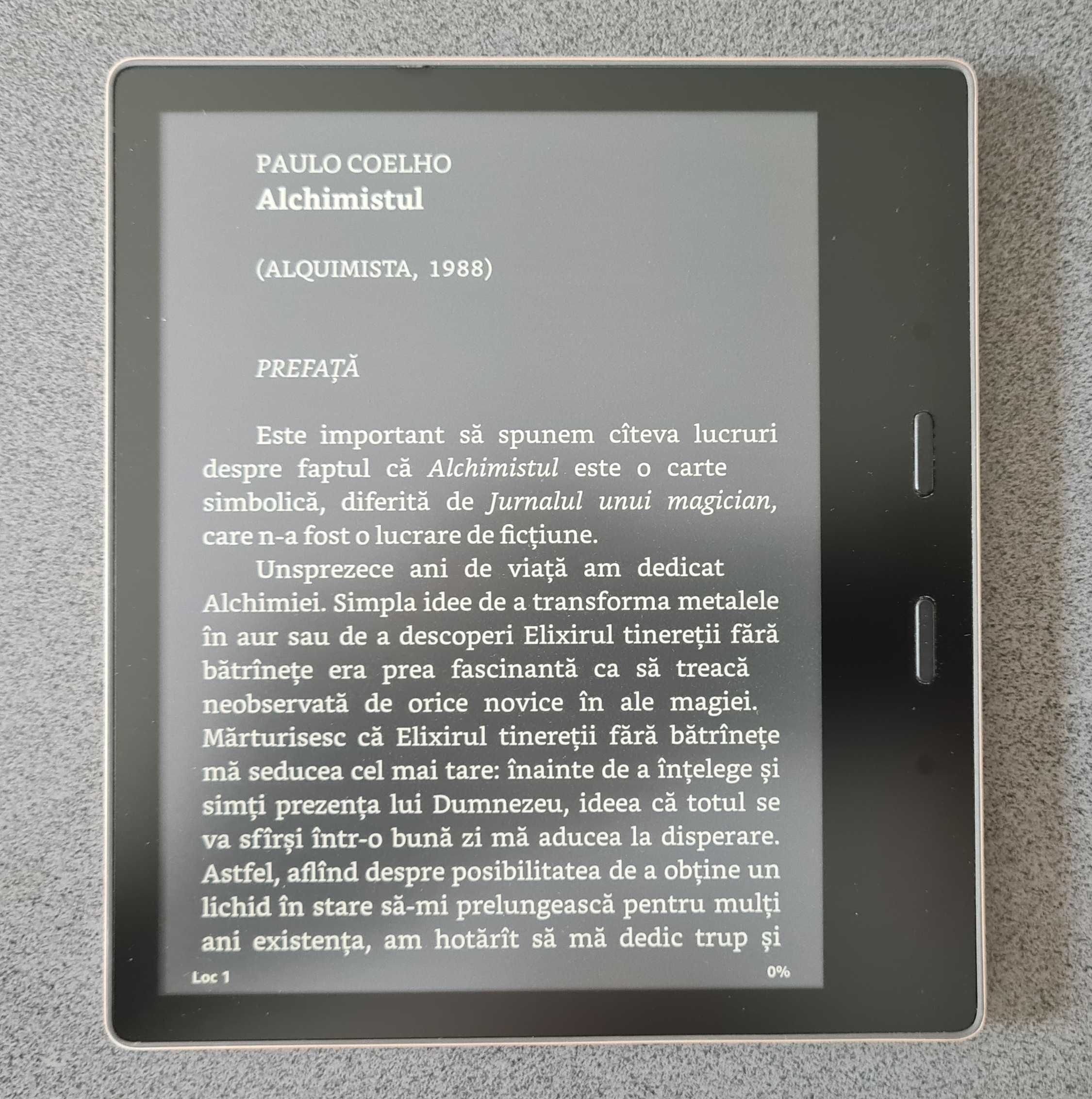 Vand Kindle Oasis gen 10 cu 32Gb si ecran 7 inch - nou