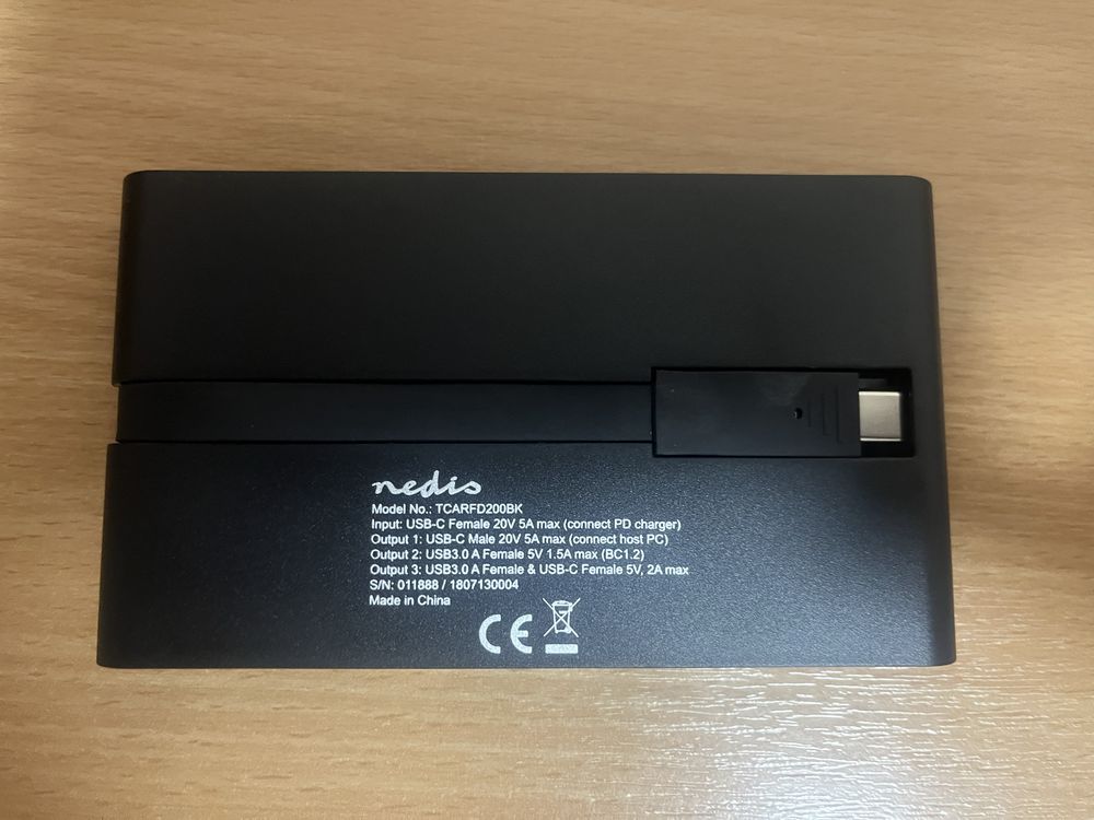 Portable USB Type-C Doking Nedis