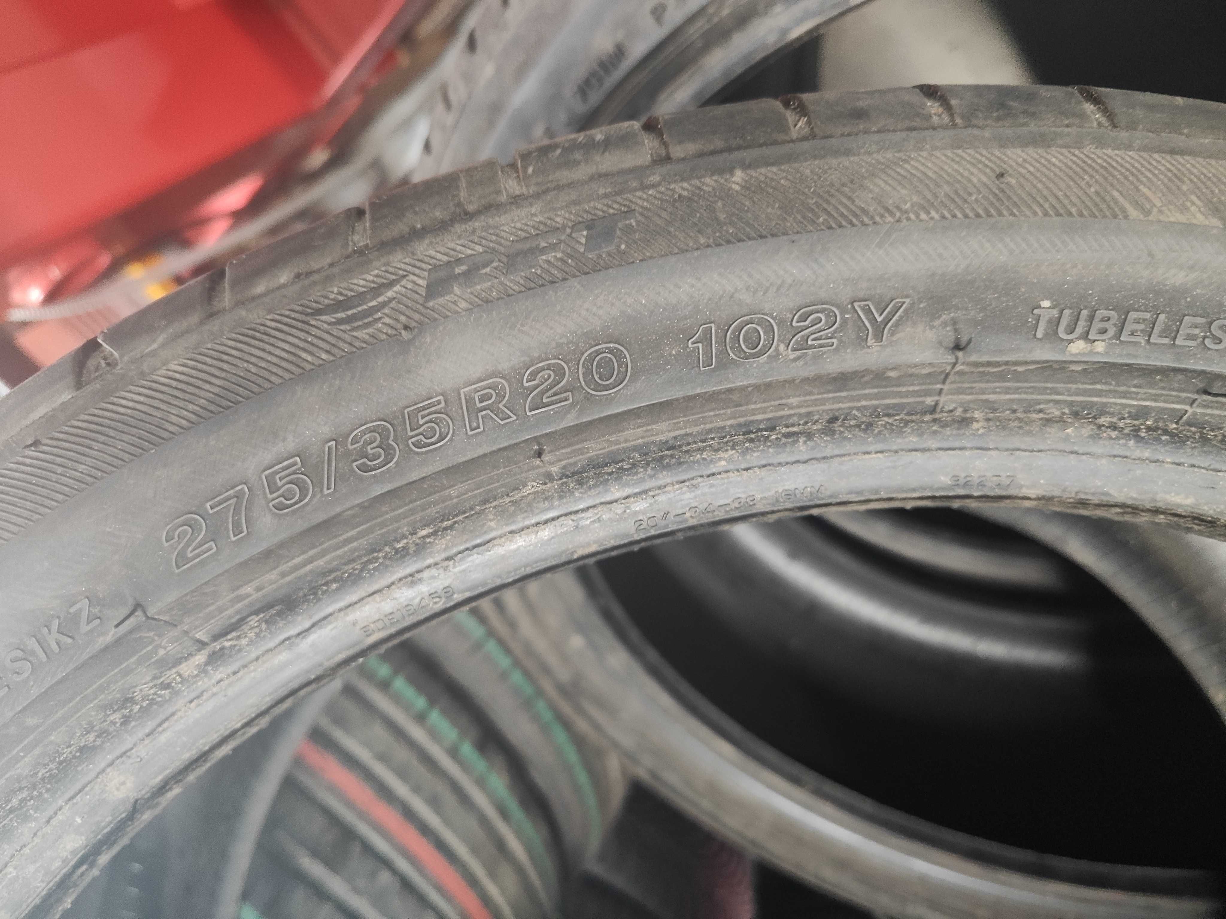 2бр.летни гуми 275/35/20 Bridgestone