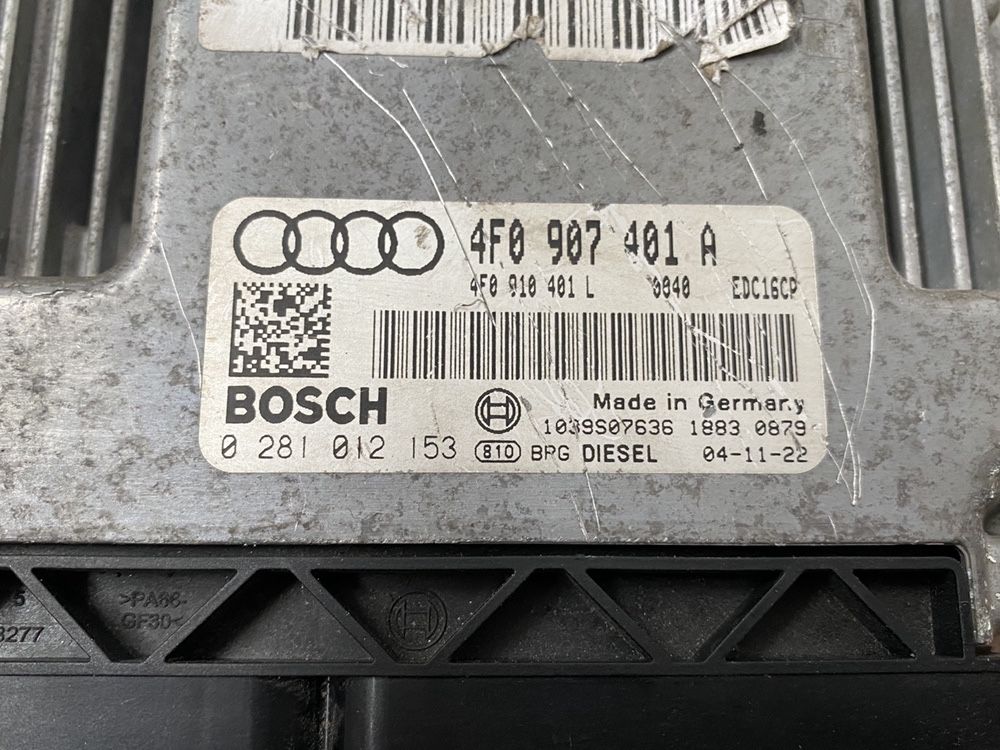 Calculator motor / Ecu motor Audi A6 C6 3.0TDI ASB : 4F0907401A