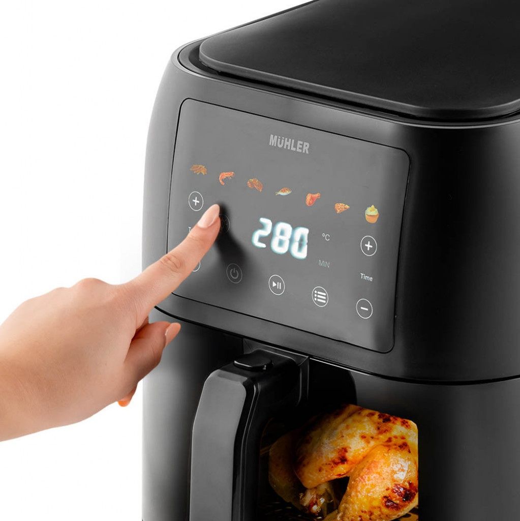 Еър Фрайър Фритюрник с горещ въздух Muhler MFX-815, 1700W, 8L
