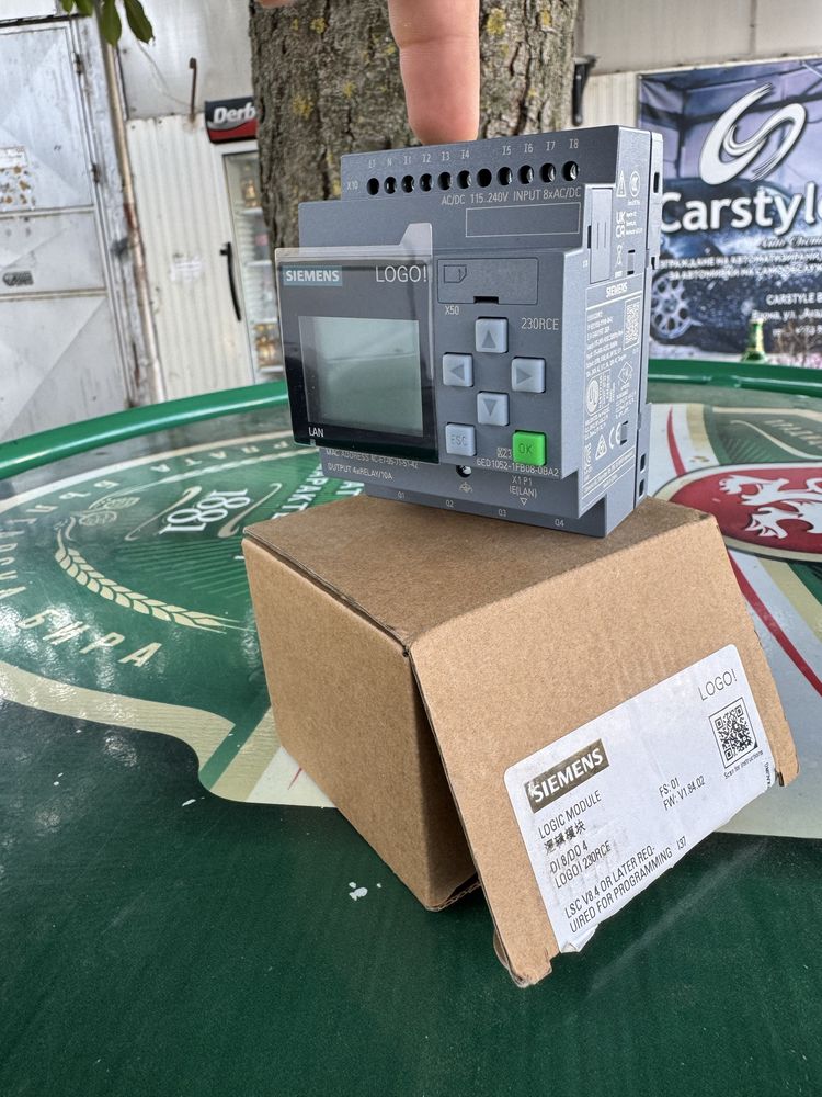 PLC контролер Siemens 6ED1052-1MD08-0BA1 12 V DC, 24 V DC
