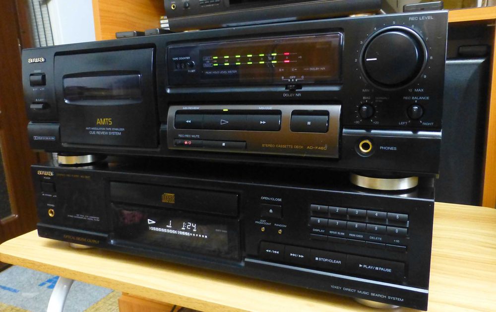 Deck si CD player Aiwa